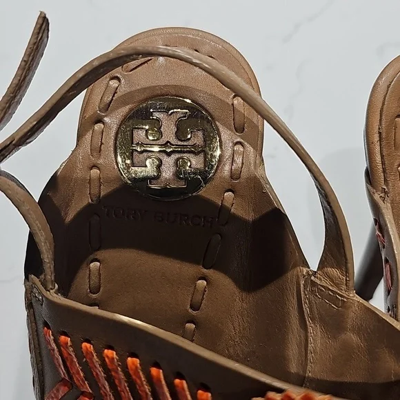 Tory Burch Caylon toe ring sandal 7.5 - Picture 3 of 9